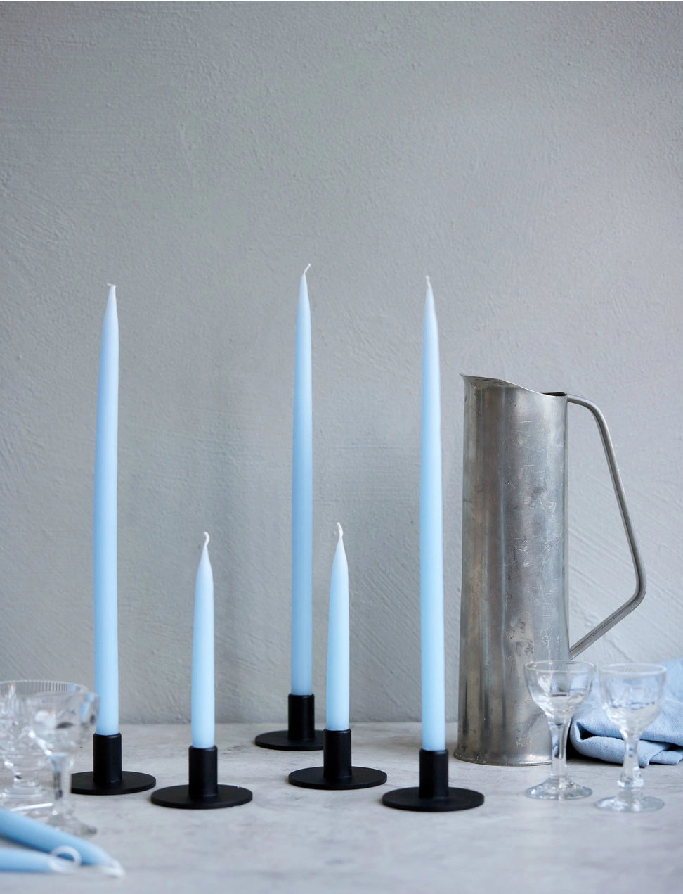 Pair of 12" Taper Candles